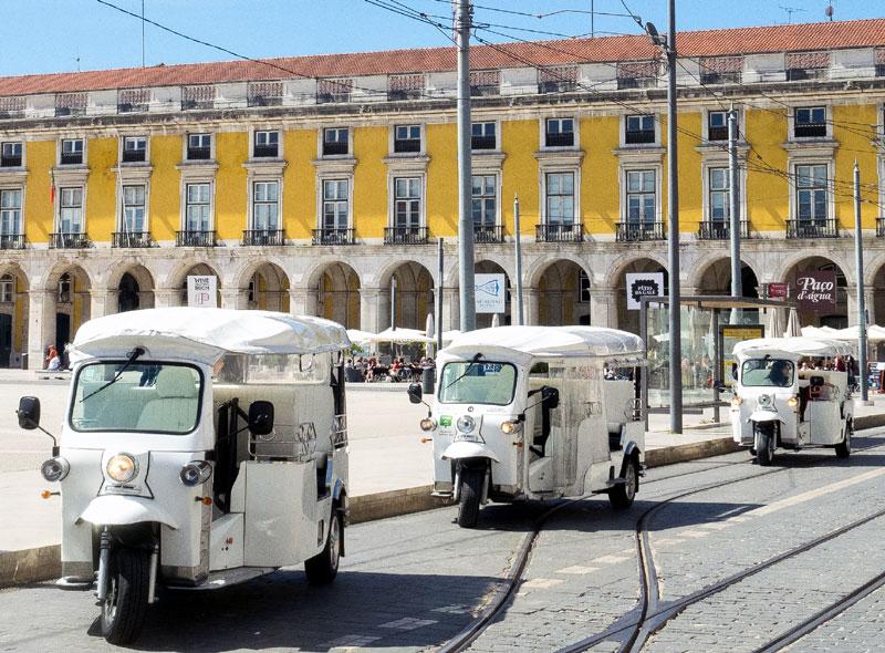 Leia Lisboa teve desfile de Tuk-Tuks pelas ruas da cidade