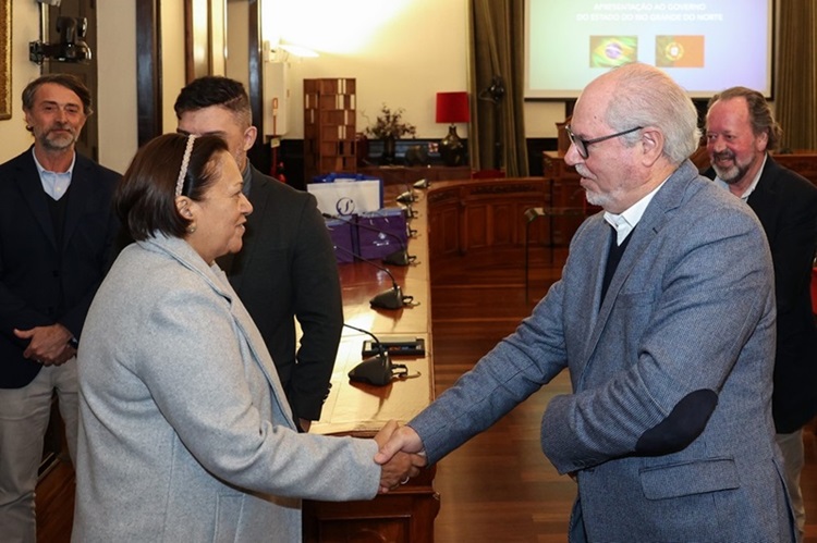 Presidente da Cmara de Setbal recebe governadora do RN 