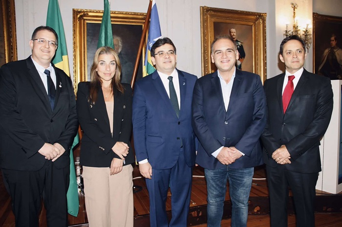 Criada Cmara de Comrcio Portugal-Piau com presena do Governador Rafael Fonteles